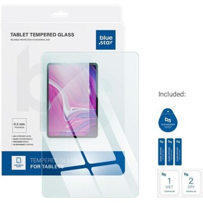 Générique Gehärtetes Glas für Samsung X810/X816 Galaxy Tab S9+ (12,4" – 9H, 0,33 mm) Blisterverpackung (1 Stk., Samsung Galaxy Tab S9+), Tablet Schutzfolie Générique Gehärtetes Glas für Samsung X810/X816 Galaxy Tab S9+ (12,4" – 9H, 0,33 mm) Blisterverpackung (1 Stk., Samsung Galaxy Tab S9+), Tablet Schutzfolie