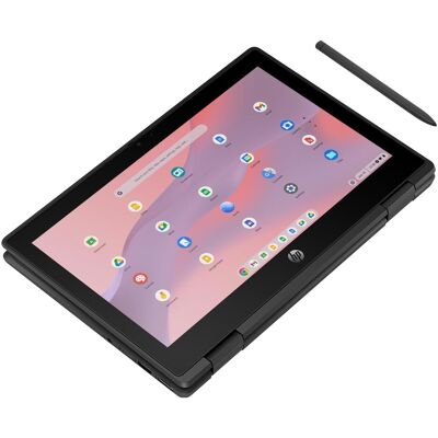 HP Fortis Flip G1m MediaTek 8186 29,46cm 11,6Zoll HD 4GB 64GB/SSD Chrome OS 1J Gar (DE) (11.60", 64 GB, 4 GB, DE, MediaTek MT8186), Notebook, Schwarz HP Fortis Flip G1m MediaTek 8186 29,46cm 11,6Zoll HD 4GB 64GB/SSD Chrome OS 1J Gar (DE) (11.60", 64 GB, 4 GB, DE, MediaTek MT8186), Notebook, Schwarz