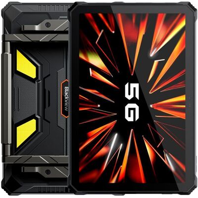 Blackview Active 12 Pro (Tablette Robuste 5G - Ecran 11" - 1 To, 16 Go RAM - 30 000 mAh) Noir (5G, 11", 1000 GB, Schwarz), Tablet, Schwarz Blackview Active 12 Pro (Tablette Robuste 5G - Ecran 11" - 1 To, 16 Go RAM - 30 000 mAh) Noir (5G, 11", 1000 GB, Schwarz), Tablet, Schwarz