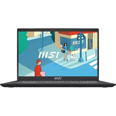 MSI Modern 15 B12MO-851 15.6" FHD i5-1235U/16GB/512GB/Iris W11H (15.60", 512 GB, 16 GB, DE, Intel Core i5-1235U), Notebook, Schwarz MSI Modern 15 B12MO-851 15.6" FHD i5-1235U/16GB/512GB/Iris W11H (15.60", 512 GB, 16 GB, DE, Intel Core i5-1235U), Notebook, Schwarz