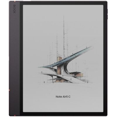 Onyx E-book BOOX NOTE AIR 6 C, 10.3" Kaleido 3, 64GB, backlit, Bluetooth, Android 16, E-ink display (10.30", 64 GB), eReader, Schwarz Onyx E-book BOOX NOTE AIR 6 C, 10.3" Kaleido 3, 64GB, backlit, Bluetooth, Android 16, E-ink display (10.30", 64 GB), eReader, Schwarz