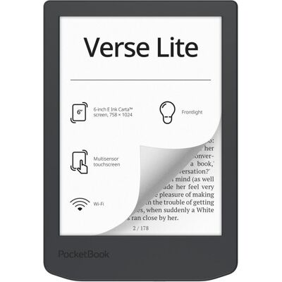 PocketBook Verse Lite (6", 8 GB), eReader, Grau PocketBook Verse Lite (6", 8 GB), eReader, Grau