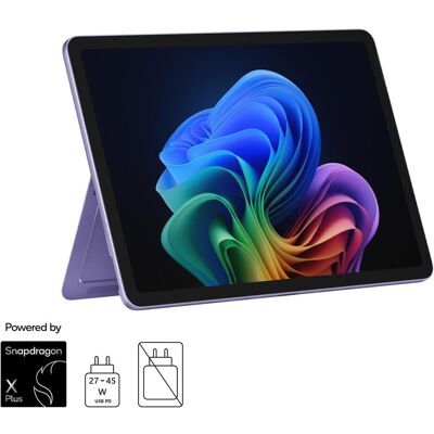 Microsoft Surface Pro – Copilot+ PC - 12" (Netzteil separat erhältlich) (12", 512 GB, 16 GB, Ohne Tastaturlayout, Snapdragon X Plus X1P-42-100), Notebook, Violett Microsoft Surface Pro – Copilot+ PC - 12" (Netzteil separat erhältlich) (12", 512 GB, 16 GB, Ohne Tastaturlayout, Snapdragon X Plus X1P-42-100), Notebook, Violett