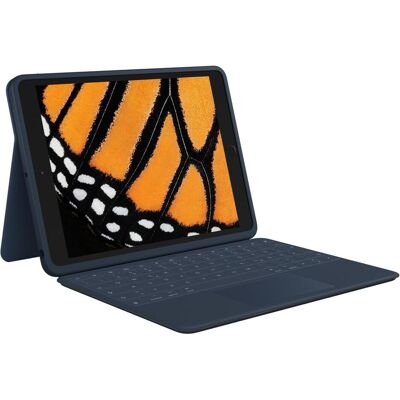 Logitech Rugged Combo 3 Touch (DE, Apple iPad 2019 (7. Gen), Apple iPad 2020 (8. Gen), Apple iPad 2021 (9. Gen)), Tablet Tastatur, Blau Logitech Rugged Combo 3 Touch (DE, Apple iPad 2019 (7. Gen), Apple iPad 2020 (8. Gen), Apple iPad 2021 (9. Gen)), Tablet Tastatur, Blau