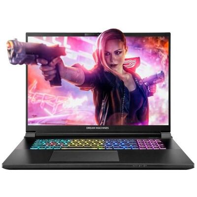Dream Machines RX5070Ti-18EU28 (18", 1000 GB, 32 GB, DE), Notebook Dream Machines RX5070Ti-18EU28 (18", 1000 GB, 32 GB, DE), Notebook