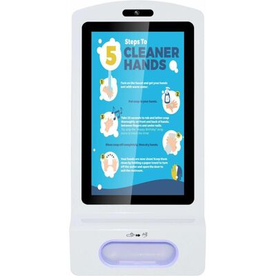 Allnet Display 21 Zoll, Desinfektion Kioskterminal, Android 7, RK3288, Farbe weiss oh. Standfuss (8 GB, Weiss), Tablet, Weiss Allnet Display 21 Zoll, Desinfektion Kioskterminal, Android 7, RK3288, Farbe weiss oh. Standfuss (8 GB, Weiss), Tablet, Weiss