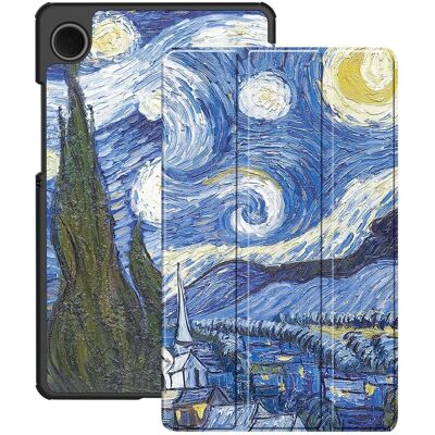 Techsuit - FoldPro - Samsung Galaxy Tab A11 - Starry Night (Samsung Galaxy Tab A11), Tablet Hülle, Mehrfarbig Techsuit - FoldPro - Samsung Galaxy Tab A11 - Starry Night (Samsung Galaxy Tab A11), Tablet Hülle, Mehrfarbig