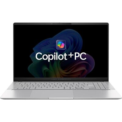 Asus S5507QA-MA006W (15.60", 1000 GB, 16 GB, NL, Snapdragon X Elite X1E-78-100), Notebook, Silber Asus S5507QA-MA006W (15.60", 1000 GB, 16 GB, NL, Snapdragon X Elite X1E-78-100), Notebook, Silber