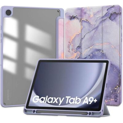 Samsung Galaxy Tab A9+ Lila Marmor Hybridhülle - Tablet-Hülle Samsung Galaxy Tab A9+ Lila Marmor Hybridhülle - Tablet-Hülle