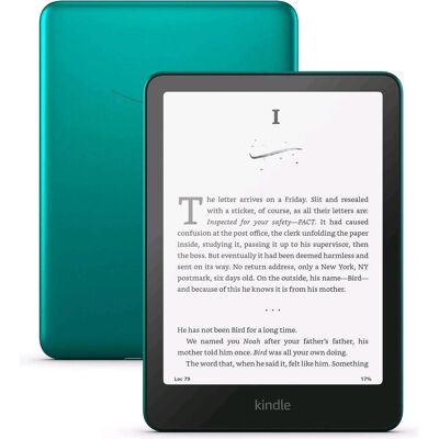 Amazon Kindle Paperwhite Signature Edition 2024 (7", 32 GB, ohne Werbung), eReader, Mehrfarbig, Grün Amazon Kindle Paperwhite Signature Edition 2024 (7", 32 GB, ohne Werbung), eReader, Mehrfarbig, Grün