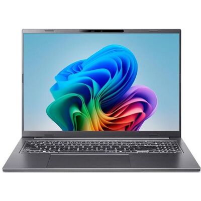 Acer Notebook, Aspire 16 AI A16-11m-x8e6 (16", 512 GB, 16 GB, IT, Snapdragon X X1-26-100), Notebook, Grau Acer Notebook, Aspire 16 AI A16-11m-x8e6 (16", 512 GB, 16 GB, IT, Snapdragon X X1-26-100), Notebook, Grau