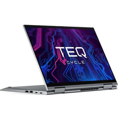 Teq Cycle X1 Yoga G6 i7-1185G7/32GB/512M2/WUXGA/4G/MT/C/W11P (32 GB, 14", 512 GB, DE, A / Wie neu), Notebook Refurbished, Grau, Silber Teq Cycle X1 Yoga G6 i7-1185G7/32GB/512M2/WUXGA/4G/MT/C/W11P (32 GB, 14", 512 GB, DE, A / Wie neu), Notebook Refurbished, Grau, Silber