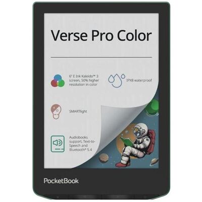 PocketBook Verse Pro Color (6", 16 GB), eReader, Grün PocketBook Verse Pro Color (6", 16 GB), eReader, Grün