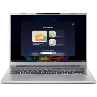 Acer Aspire 14 AI OLED (14", 1000 GB, 32 GB, DE, AMD Ryzen AI 7 350), Notebook, Silber Acer Aspire 14 AI OLED (14", 1000 GB, 32 GB, DE, AMD Ryzen AI 7 350), Notebook, Silber