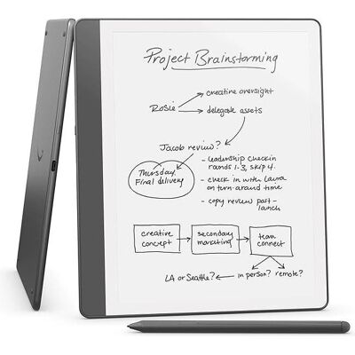 Amazon Kindle Scribe 2024 (10.20", 32 GB, ohne Werbung), eReader, Grau Amazon Kindle Scribe 2024 (10.20", 32 GB, ohne Werbung), eReader, Grau