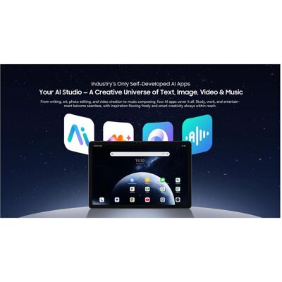 Blackview Zeno 10 8/256GB 11" FHD+ Tablet Android 15 5G WiFi 5 8800mAh Quad-Lautsprecher Stylus (5G, 11", 256 GB, Schwarz), Tablet, Schwarz Blackview Zeno 10 8/256GB 11" FHD+ Tablet Android 15 5G WiFi 5 8800mAh Quad-Lautsprecher Stylus (5G, 11", 256 GB, Schwarz), Tablet, Schwarz