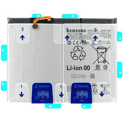 Samsung Akku EB-BX716ABY 8400 mAh SM-X710/X716 Galaxy Tab S9 (Wi-Fi/5G) GH82-31774A, Smartphone Akku Samsung Akku EB-BX716ABY 8400 mAh SM-X710/X716 Galaxy Tab S9 (Wi-Fi/5G) GH82-31774A, Smartphone Akku