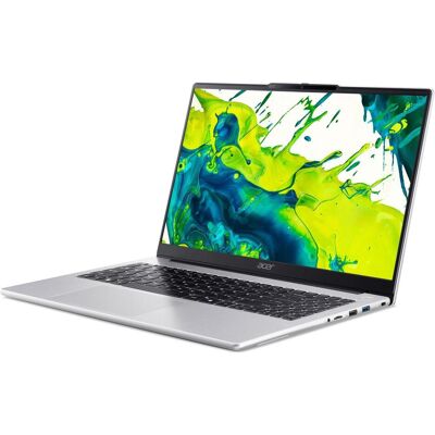 Acer PORTABLE ASPIRE AL15-45P-R9X5 AMD RYZEN 7 5825U 32GODDR5 1TOSSD INTEL UHD GRAPHI (15.60", 1000 GB, 32 GB, FR), Notebook, Silber Acer PORTABLE ASPIRE AL15-45P-R9X5 AMD RYZEN 7 5825U 32GODDR5 1TOSSD INTEL UHD GRAPHI (15.60", 1000 GB, 32 GB, FR), Notebook, Silber