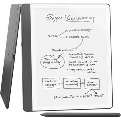 Amazon Kindle Scribe - 1. Generation - E-Book-Reader - 64 GB - 10,2" Monochrom - Touchscreen - Bluetooth, Wi-Fi - Tungsten Amazon Kindle Scribe - 1. Generation - E-Book-Reader - 64 GB - 10,2" Monochrom - Touchscreen - Bluetooth, Wi-Fi - Tungsten