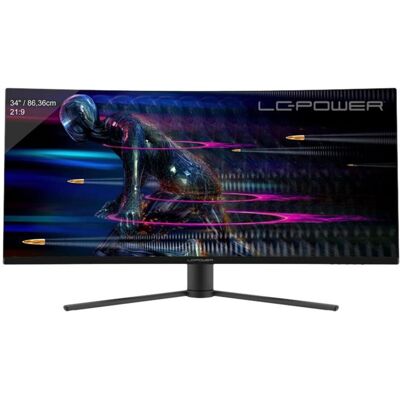 LC-Power LC-M34-UWQHD-165-C (3440 x 1440 Pixel, 34"), Monitor, Schwarz, Rot LC-Power LC-M34-UWQHD-165-C (3440 x 1440 Pixel, 34"), Monitor, Schwarz, Rot