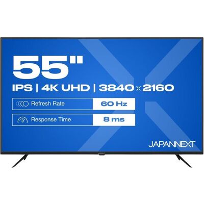 Japannext 139,7cm JN-IPS550UHD60F 16:9 3x HDMI UHD (55", LCD, 4K), TV, Schwarz Japannext 139,7cm JN-IPS550UHD60F 16:9 3x HDMI UHD (55", LCD, 4K), TV, Schwarz