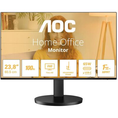 AOC 24B3CF2 (1920 x 1080 Pixel, 23.80"), Monitor, Schwarz AOC 24B3CF2 (1920 x 1080 Pixel, 23.80"), Monitor, Schwarz