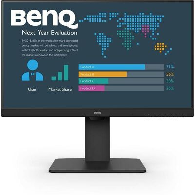 BenQ BL2486TC IPS USB-C HUB (1920 x 1080 Pixel, 23.80"), Monitor, Schwarz BenQ BL2486TC IPS USB-C HUB (1920 x 1080 Pixel, 23.80"), Monitor, Schwarz