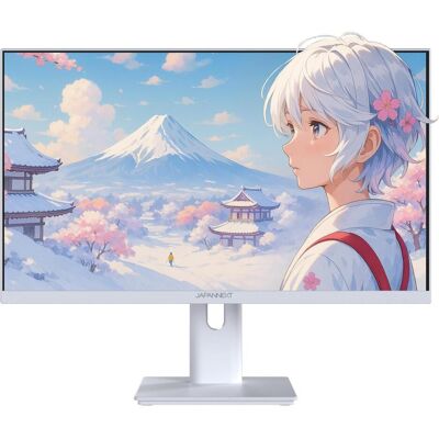 Japannext 60,5cm JN-I238FHD120F-HSP-W 16:9 HDMI weiss FHD (1920 x 1080 Pixel, 23.80"), Monitor, Weiss Japannext 60,5cm JN-I238FHD120F-HSP-W 16:9 HDMI weiss FHD (1920 x 1080 Pixel, 23.80"), Monitor, Weiss