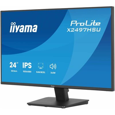 IIYAMA X2497HSU-B1 (1920 x 1080 Pixel, 23.80"), Monitor, Schwarz IIYAMA X2497HSU-B1 (1920 x 1080 Pixel, 23.80"), Monitor, Schwarz