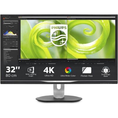Philips P-line 328P6VJEB (3840 x 2160 Pixel, 31.50"), Monitor, Schwarz Philips P-line 328P6VJEB (3840 x 2160 Pixel, 31.50"), Monitor, Schwarz