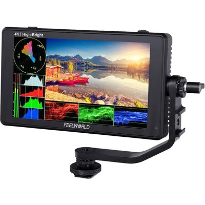 Feelworld LUT6E (5.50", Full HD), Video Monitor, Schwarz Feelworld LUT6E (5.50", Full HD), Video Monitor, Schwarz