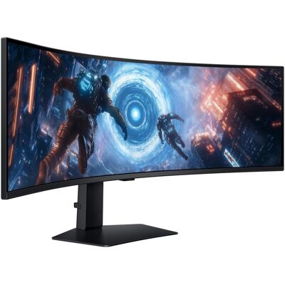 Samsung Odyssey G9 - G91F (5120 x 1440 Pixel, 49"), Monitor, Schwarz Samsung Odyssey G9 - G91F (5120 x 1440 Pixel, 49"), Monitor, Schwarz