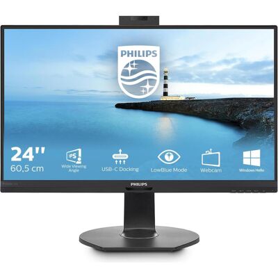 Philips 241B7QUBHEB/00 (1920 x 1080 Pixel, 24"), Monitor, Schwarz Philips 241B7QUBHEB/00 (1920 x 1080 Pixel, 24"), Monitor, Schwarz
