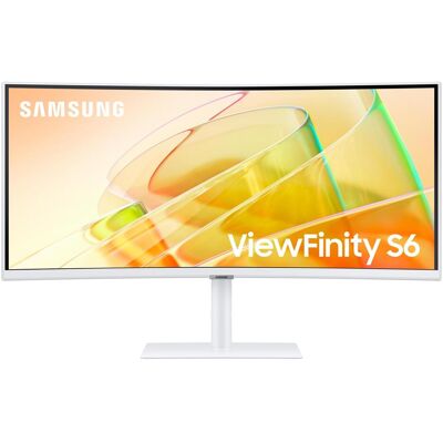 Samsung ViewFinity S6 - S65TC (3440 x 1440 Pixel, 34"), Monitor, Weiss Samsung ViewFinity S6 - S65TC (3440 x 1440 Pixel, 34"), Monitor, Weiss