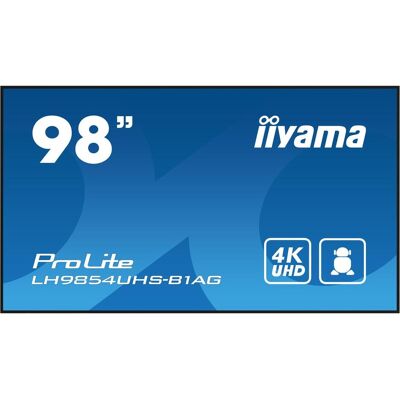 IIYAMA ProLite LH9854UHS-B1AG (3840 x 2160 Pixel, 97.50"), Digital Signage, Schwarz IIYAMA ProLite LH9854UHS-B1AG (3840 x 2160 Pixel, 97.50"), Digital Signage, Schwarz