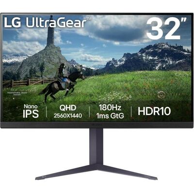 LG Dis 32 32GS85Q-B Consumer Ultragear (2560 x 1440 Pixel, 31.50"), Monitor, Schwarz LG Dis 32 32GS85Q-B Consumer Ultragear (2560 x 1440 Pixel, 31.50"), Monitor, Schwarz
