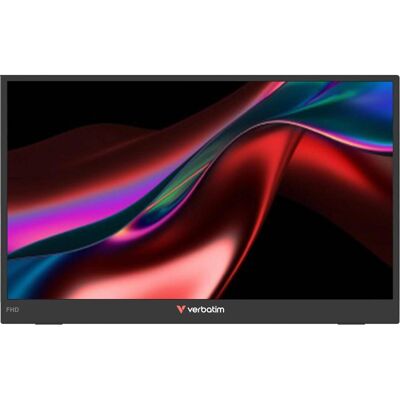 Verbatim Portable 14" FHD Touch Monitor LIGHT (1920 x 1080 Pixel, 14"), Monitor, Schwarz Verbatim Portable 14" FHD Touch Monitor LIGHT (1920 x 1080 Pixel, 14"), Monitor, Schwarz