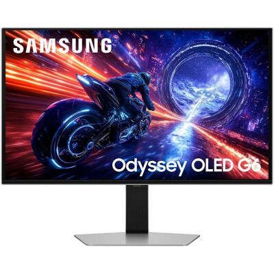Samsung Odyssey OLED G6 - G60SF (2560 x 1440 Pixel, 27"), Monitor, Silber Samsung Odyssey OLED G6 - G60SF (2560 x 1440 Pixel, 27"), Monitor, Silber