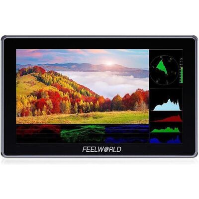 Feelworld H5 5,5 inch 12G SDI Monitor (5.50", Full HD), Video Monitor, Schwarz Feelworld H5 5,5 inch 12G SDI Monitor (5.50", Full HD), Video Monitor, Schwarz