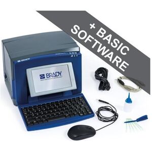 Brady S3100 QWERTZ Printer Schilder- u. Etikettendrucker Thermotransferdruck - Drucker (300 dpi), Etikettendrucker, Blau, Grau Brady S3100 QWERTZ Printer Schilder- u. Etikettendrucker Thermotransferdruck - Drucker (300 dpi), Etikettendrucker, Blau, Grau