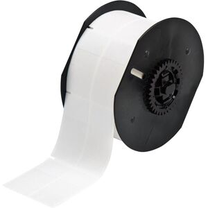 Brady, Etikettenrolle, B33-75-427, selbstlaminierendes Vinyl, Weiss/Transparent, matt, 25.40 x 19.05(57.15) mm, perm (58.42 mm) Brady, Etikettenrolle, B33-75-427, selbstlaminierendes Vinyl, Weiss/Transparent, matt, 25.40 x 19.05(57.15) mm, perm (58.42 mm)