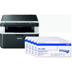 Brother DCP-1612WVB inkl. 5 x Toner TN-1050 (Laser, Schwarz-Weiss), Drucker, Schwarz Brother DCP-1612WVB inkl. 5 x Toner TN-1050 (Laser, Schwarz-Weiss), Drucker, Schwarz