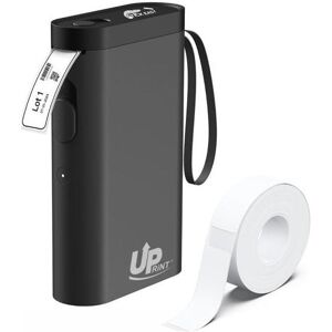 INNE Projektor Uprint Portatīvais uzlīmju printeris UPRINT UP21 Melns, USB uzlādējams, Etikettendrucker, Schwarz INNE Projektor Uprint Portatīvais uzlīmju printeris UPRINT UP21 Melns, USB uzlādējams, Etikettendrucker, Schwarz