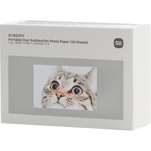 Xiaomi Office supplies Portable Dye-Sublimation Photo Paper (20 Sheets) (20 Stk.), Fotopapier, Weiss Xiaomi Office supplies Portable Dye-Sublimation Photo Paper (20 Sheets) (20 Stk.), Fotopapier, Weiss