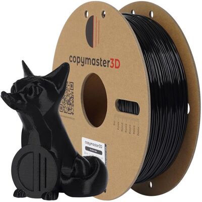 Copymaster3D Flex 95A 3D Drucker Filament, 1,75 mm, Schwarz (TPU, 1.75 mm, 800 g), 3D Filament, Schwarz Copymaster3D Flex 95A 3D Drucker Filament, 1,75 mm, Schwarz (TPU, 1.75 mm, 800 g), 3D Filament, Schwarz