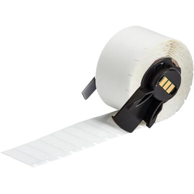 Brady, Etikettenrolle, M6-15-498, Vinylgewebe, Weiss, matt, 25.40 x 6.99 mm, wiederablösbar (750 E.) (33.32 mm) Brady, Etikettenrolle, M6-15-498, Vinylgewebe, Weiss, matt, 25.40 x 6.99 mm, wiederablösbar (750 E.) (33.32 mm)