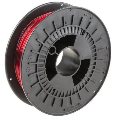 RS PRO RS EZ-Glase Red Trans 1.75mm 500g (PETG, 1.75 mm, 500 g), 3D Filament, Rot RS PRO RS EZ-Glase Red Trans 1.75mm 500g (PETG, 1.75 mm, 500 g), 3D Filament, Rot