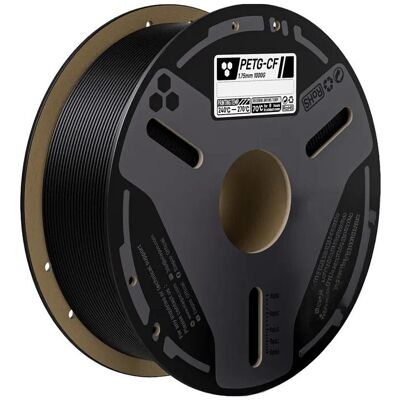 Elegoo PETG-CF-Kohlefaser-Filament (schwarz) 0,5 kg (PETG, 500 g), Filament, Schwarz Elegoo PETG-CF-Kohlefaser-Filament (schwarz) 0,5 kg (PETG, 500 g), Filament, Schwarz