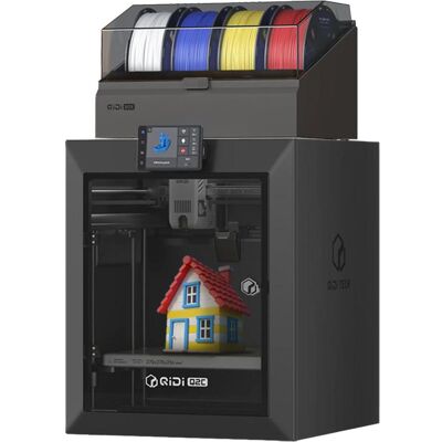 Qidi Tech QiDi Q2C Combo 3D-Drucker, 3D Drucker, Schwarz Qidi Tech QiDi Q2C Combo 3D-Drucker, 3D Drucker, Schwarz