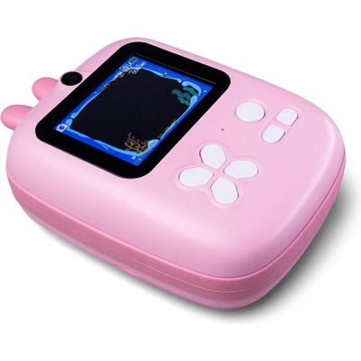 Hurtel Mini-Thermodrucker für Kinder mit Kamera und Camcorder – rosa (200 dpi), Etikettendrucker, Pink, Rosa Hurtel Mini-Thermodrucker für Kinder mit Kamera und Camcorder – rosa (200 dpi), Etikettendrucker, Pink, Rosa